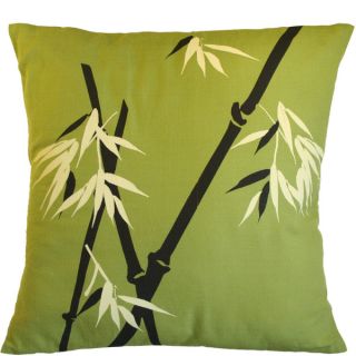Wild Bamboo on Moss Small Pillow   17759684   Shopping