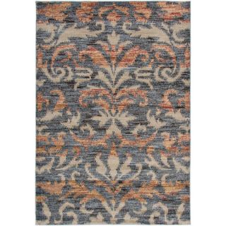 Rizzy Home Bay Side Collection Power loomed Accent Rug (92 x 126)