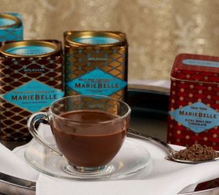 Mariebelle (4) 6 oz. Assorted Hot Chocolate Tins   M29223 —