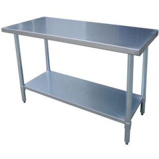 Sportsman 24 in. x 49 in. Stainless Steel Utility Work Table SSWTABLE