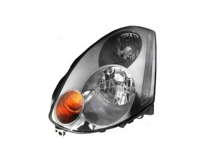 Depo 315 1158L Ash7 Replacement  Driver Side Headlight For Infiniti G35 2Dr