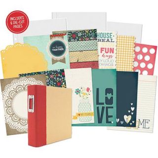 Sn@p Double Sided Journal Pages, 6" x 8" 12pk, Homespun