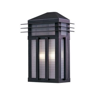 Stainless Steel Prairie Rib Frost Shade Gatsby 2 light Outdoor Wall