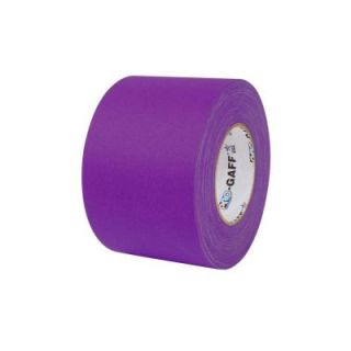 Pratt Retail Specialties 4 in. x 55 yds. Purple Gaffer Industrial Vinyl Cloth Tape (3 Pack) 001G455MPUR