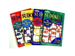 Bulk Buys Sudoku Puzzle Books   Case of 44