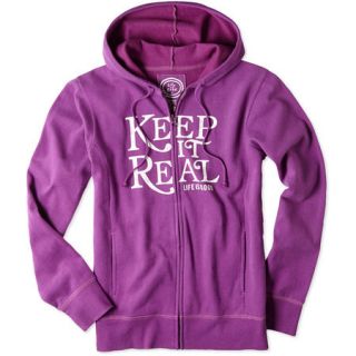 Life Is Good Womens Keep It Real Go To Full Zip Hoodie 780353