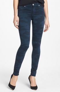 Hudson Jeans Mid Rise Skinny Jeans (Wood Ash)