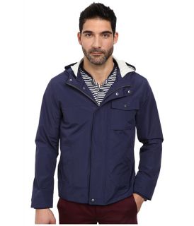 Cole Haan Nylon Jacket with Double Hood with Nautical Lining