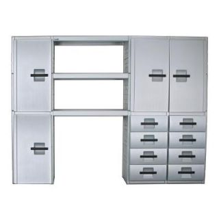 Inter LOK Storage Systems 108 in. Wide 8 Drawer Cabinet Storage System DISCONTINUED IL84108D3