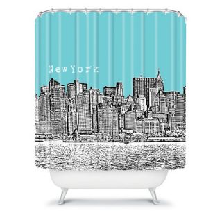 Bird Ave Woven Polyester New York Shower Curtain