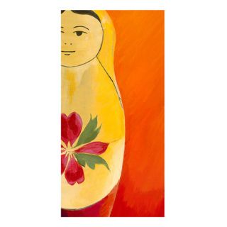 Matryoshka Half face Giclee Painting Print on Canvas by emma at home