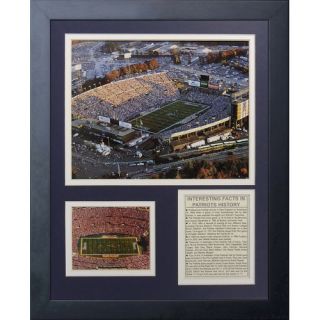Legends Never Die New England Patriots Foxboro Stadium Framed Photo