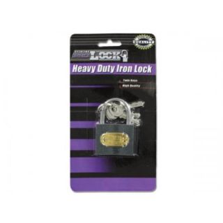Sterling LK080 Heavy Duty Iron Lock with Keys Case of 144