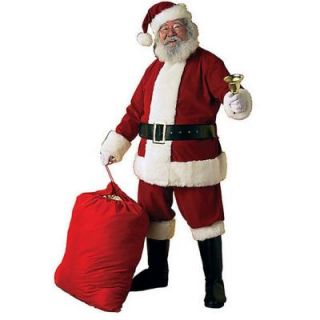Rubie’s Costumes Adult XX Large Deluxe Velvet Santa Suit Costume 23362