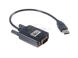 Rosewill RCW 617 1ft. USB to Serial (9 pin) DB 9 RS 232 Adapter