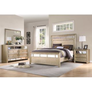 Champagne Panel Bed by Fairfax Home Collections
