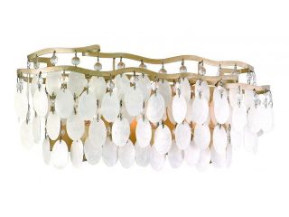 Corbett Dolce 3 Light Bath in Champagne Leaf   109 63