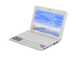 MSI Wind U100 279US White Intel Atom N270(1.60 GHz) 10.0" WSVGA 1GB Memory 160GB HDD Netbook