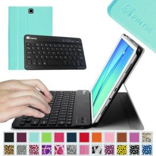 Samsung Galaxy Tab A 9.7 inch SM T550/P550 Tablet Case   Fintie Smart Cover with Detachable Bluetooth Keyboard, Blue