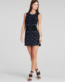 BCBGMAXAZRIA Dress   Vivianne Mirror Embroidered