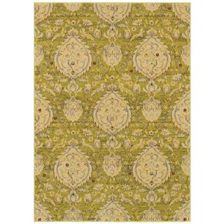 Antigua Floral Green Area Rug by LR Resources