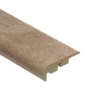 Zamma Lissine Travertine 3/4 in. Thick x 2 1/8 in. Wide x 94 in. Length Laminate Stair Nose Molding 013541529
