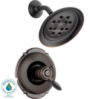 Delta Victorian 1 Handle H2Okinetic Shower Only Faucet Trim Kit in Venetian Bronze (Valve Not Included) T17255 RBH2O