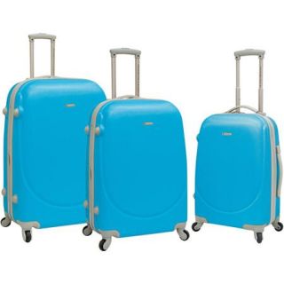 Travelers Polo & Racquet Club 3 pc. Hardside Spinner Luggage Set.