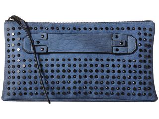 She Lo Livin The Dream Mini Studded Clutch Washed Navy