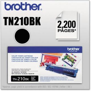 Brother Black Toner Print Cartridge (TN210BK)