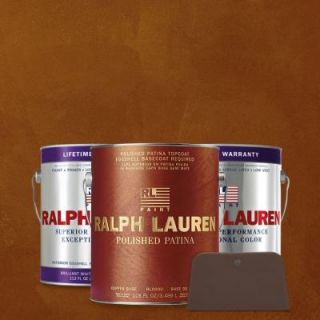 Ralph Lauren 1 gal. Copper Madder Copper Polished Patina Interior Specialty Paint Kit PP111 01K