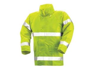 TINGLEY J53122 FR Rain Jacket, HiVis Yellow/Green, 2XL