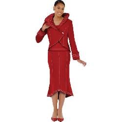 Devine Denim Womens Red 3 piece Suit  ™ Shopping   Top