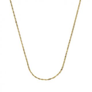 Michael Anthony Jewelry® 10K 22" Singapore Chain Necklace   7643754