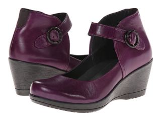 dansko rebel purple burnished nappa