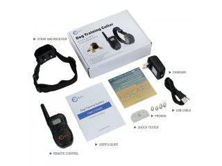 Esky® Rechargable Remote Pet Trainer LCD display Dog Electirc Training Shock Collar
