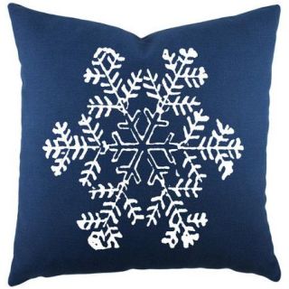 TheWatsonShop Snowflake Cotton Throw Pillow