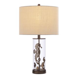 Beachcrest Home Aegean 26 H Table Lamp with Drum Shade