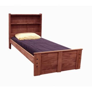 Chelsea Home Twin Mates Bed with Bookcase Headboard and Storage
