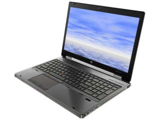 HP Laptop EliteBook Mobile Workstation 8570w Intel Core i7 3840QM (2.80 GHz) 32 GB Memory 180 GB SSD NVIDIA Quadro K2000M 15.6" Windows 7 Professional
