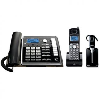 RCA 2 Line Expandable Corded/Cordless/Headset Phone System with Caller ID &   7374792