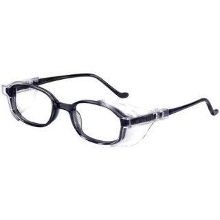 A 2 205 Unisex Rx able Eyeglass Frames, Black