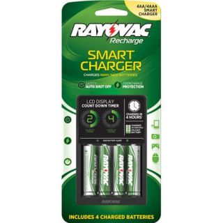 Rayovac Recharge Plus LCD Charger