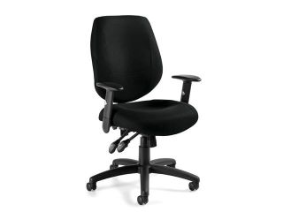 Offices To Go Adjustable Ergonomic Task Chair, Black   OTG11631B