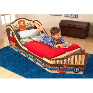 KidKraft Pirate Convertible Toddler Bed