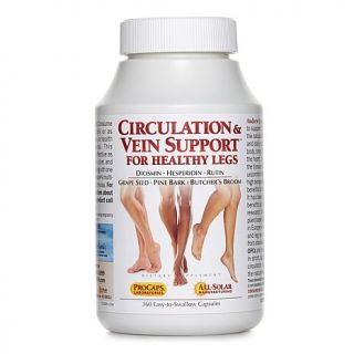 Circulation and Vein Support For Healthy Legs   360 Capsules   6266425