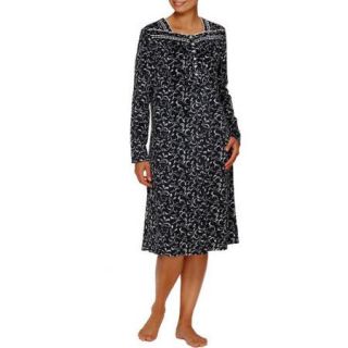 Celestial Dreams Women's Microfleece Long Sleeve Pajama Nightgown (Sizes M 4X)