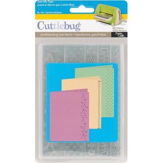 Provo Craft Cuttlebug Embossing Folder Set
