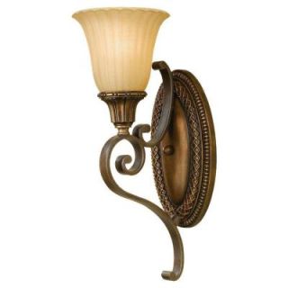 Feiss Kelham Hall Firenze Gold and British Bronze Wall Sconce WB1418FG/BRB