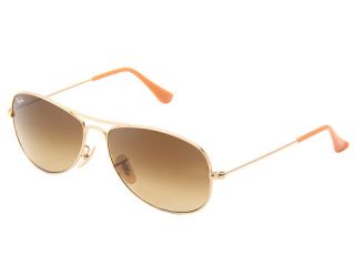 Ray Ban 0rb3362 Cockpit 59 Matte Gold Brown